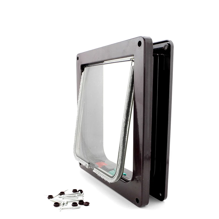 Cat Mate 4 Way Locking Cat Flap with Door Liner White