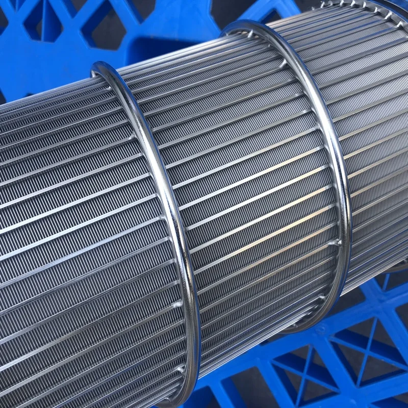 BTOSLOT Solid Liquid Separators Stainless Steel Wedge Screen Filter Cylinders