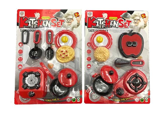 Children Puzzle Education Play House Toys Home Series Kitchen Toys Chef Cooking Foods Toys Set Tableware And Kitchenware For Kid