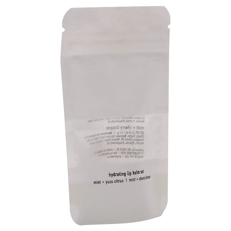 Guangdong factory wholesale hot sale food grade open window cotton paper packaging bags