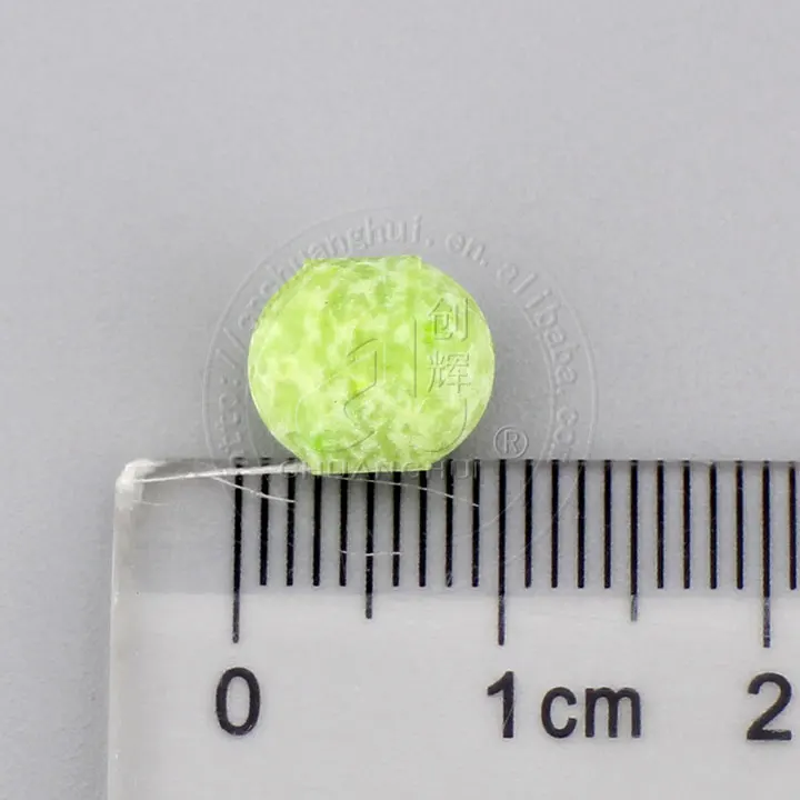 matcha tea flavor dry milk candy balls with the round box