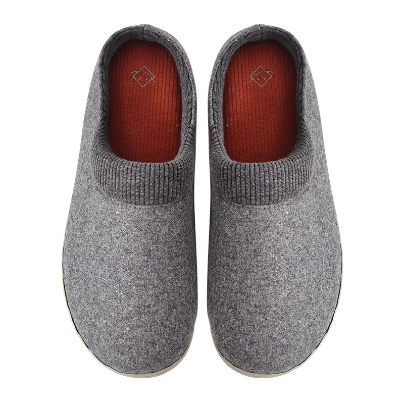 
Half-heeled warm indoor slippers for unisex 