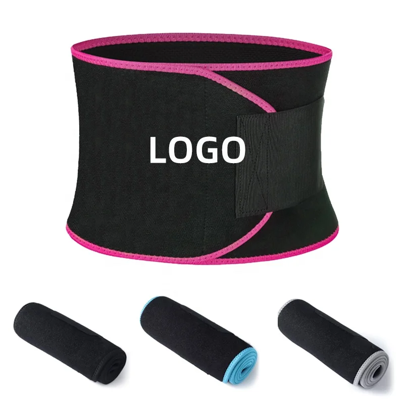 waist trimmers wrap protector brace band sweat bands belt seamless sauna women wholesale waist trainer shaper belt support