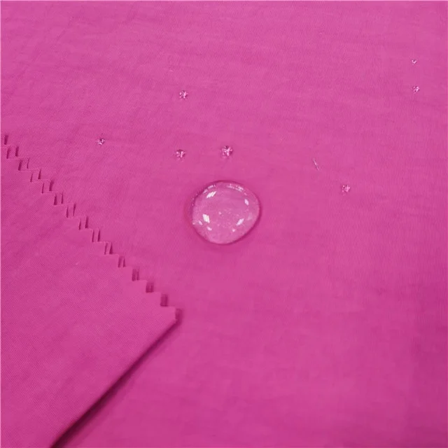 
288T anti-fluid waterproof 100% nylon taslan fabric for beach shorts 