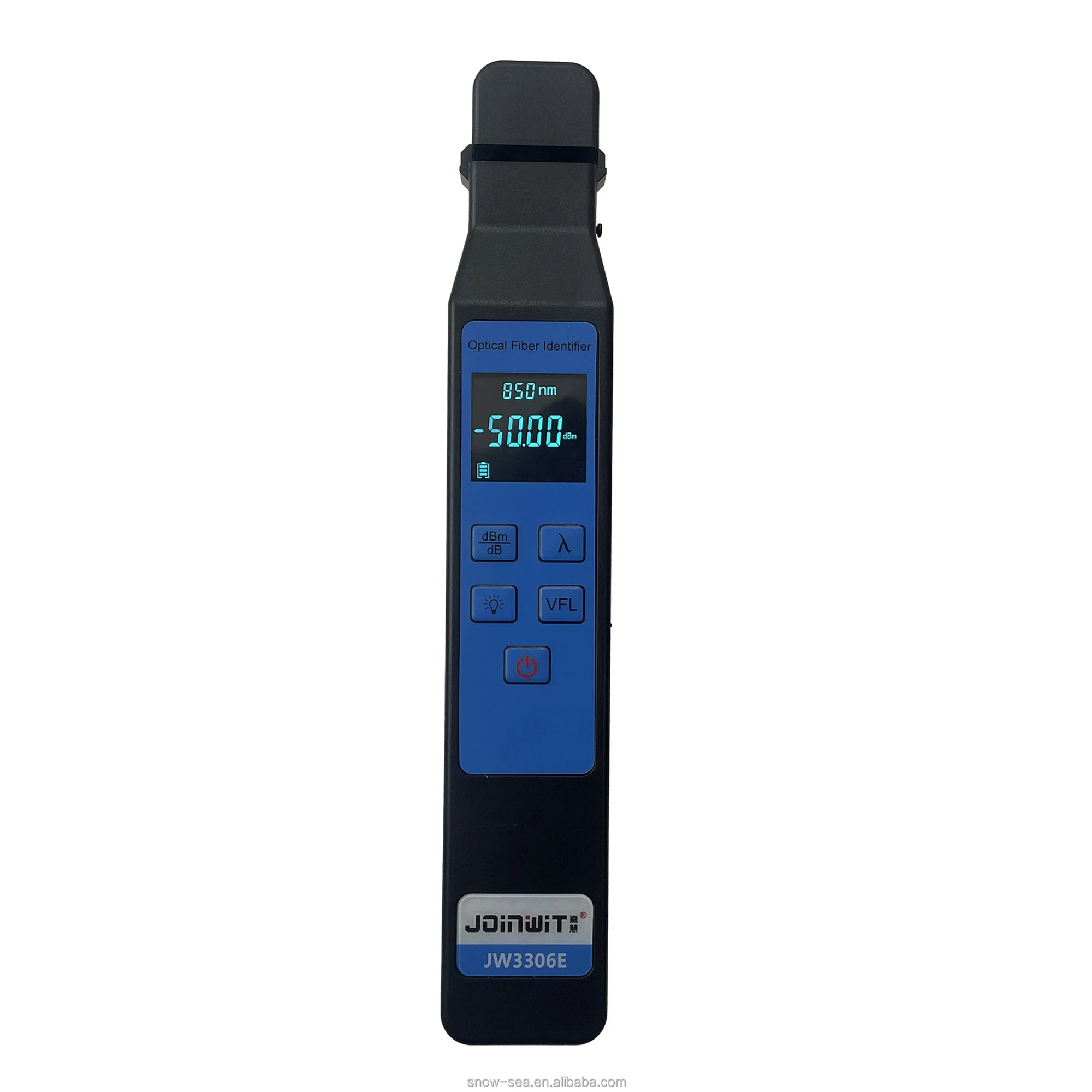 Joinwit Active Optical Fiber Identifier Live Fiber Cable Tester Traffic Detector with Power Meter Visual Fault Locator 10mw VFL