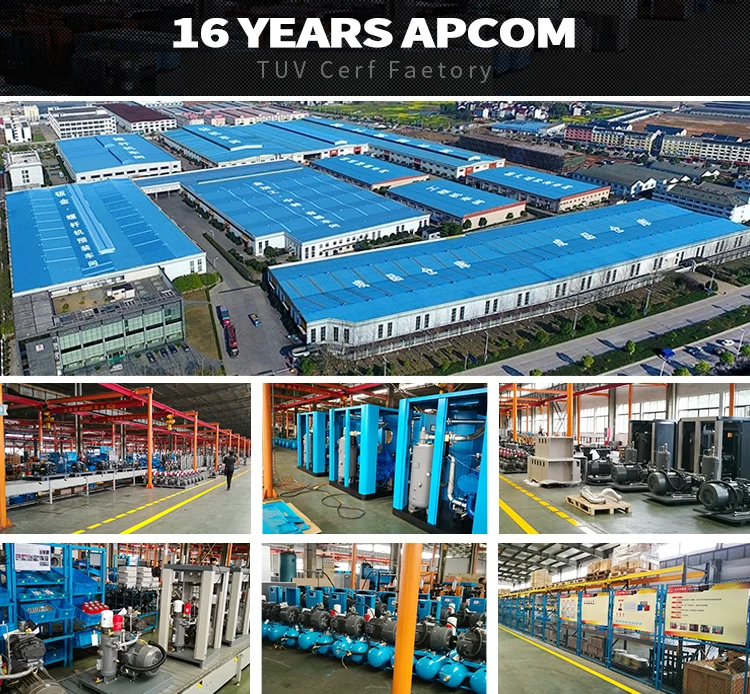 Screwcompressor Industrial air Compressor 30kw 40hp 5m3/min Air-compressor 185cfm 190cfm Rotary Screw air Compressor 180 185 Cfm