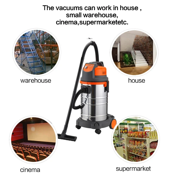 
Good quality factory directly wet & dry vacuum cleaner for hotel 