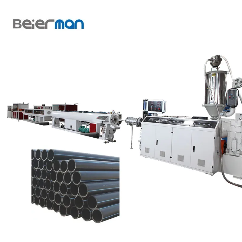 BEIERMAN 280-630mm Hdpe Pe  Ppr Water Pipe Extrusion Production Line /making Machine