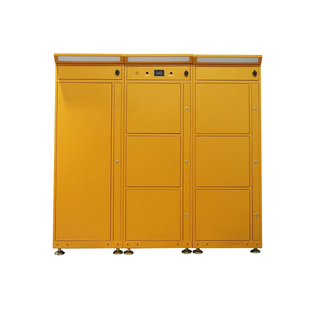 Outdoor delivery locker with electronic lock fresh food last mile delivery