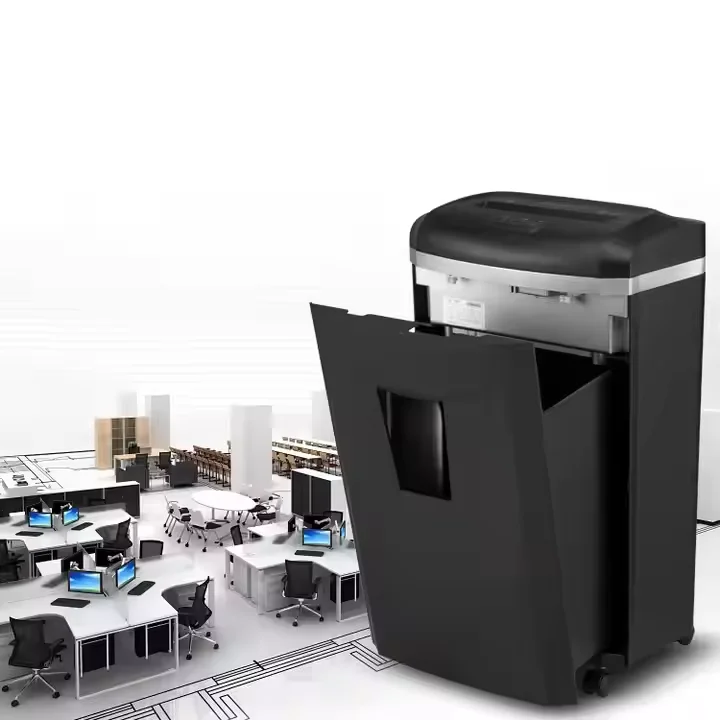 1625D Professional Office Shredder 15 Sheet High Performance Cross Cut Medium Paper Shredder With Long Working Time
