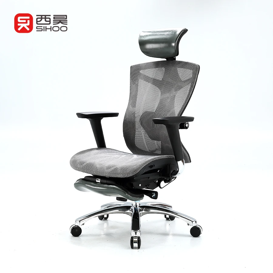 2021 Sihoo  best sale V1 footrest type rotating comfortable relaxed office chair