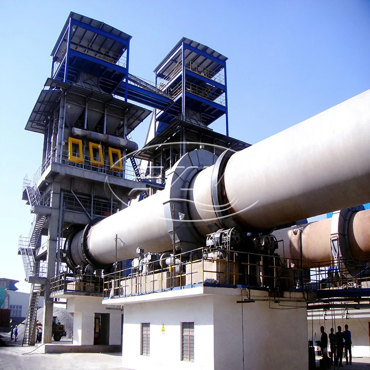 High Capacity Activated Lime Calcination Rotary Kiln