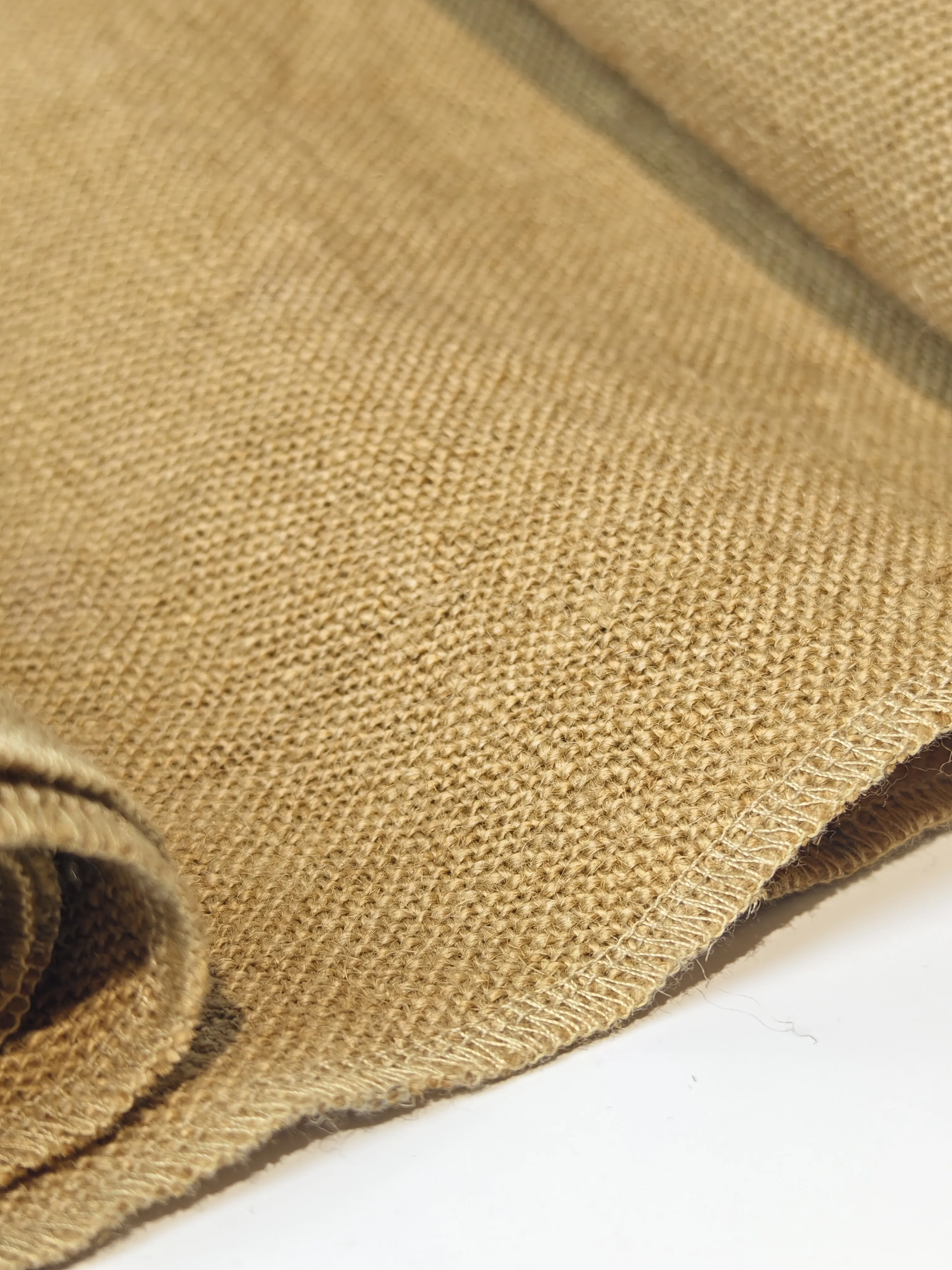 100% Jute Fiber  Fabric Table Runner   Roll Jute Fabric for Decoration