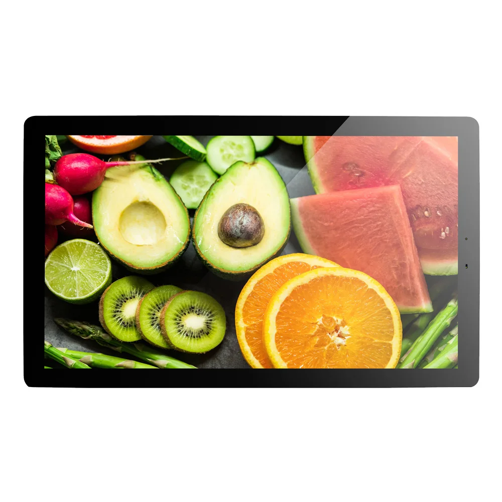 Oem 86 Inch Indoor Wall Mounted Interactive Advertising Player Wifi Android Tft Video Lcd Touch Screen Digital Screen Displays
