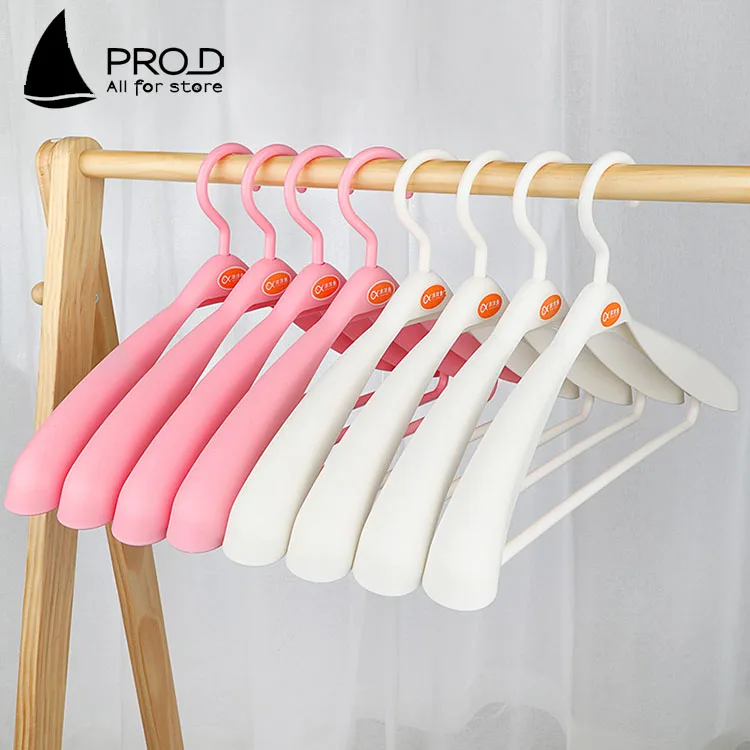 Thickened plastic wet and dry dual-use rotary coat hanger wholesale