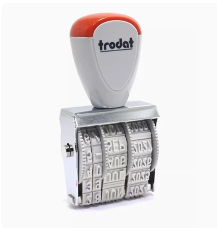 Adjustable Plastic Date Seal Stamp for Office Quality Inspection Quality Name Stamp