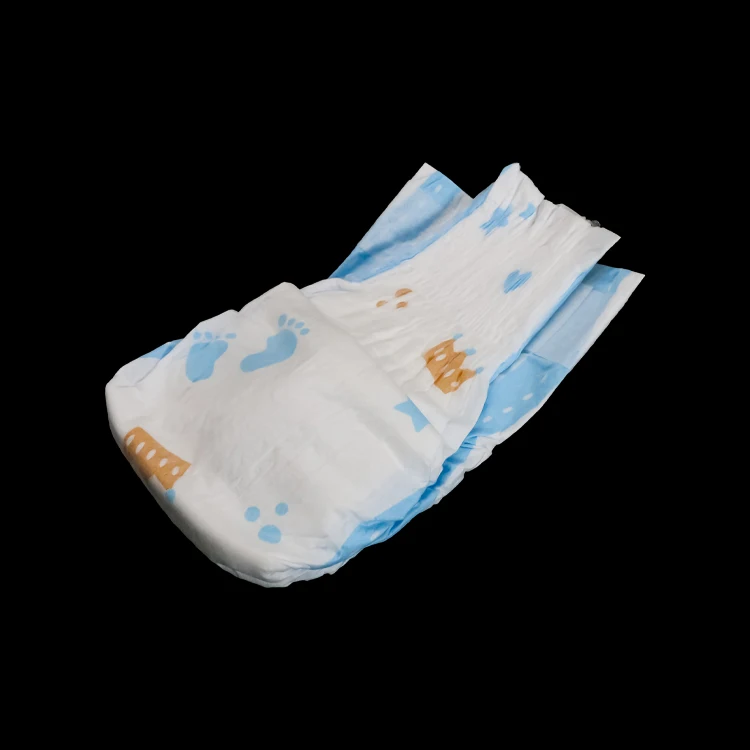 Premium Quality Big Elastic Waistband Comfortable New Born Disposable Diapers For Baby