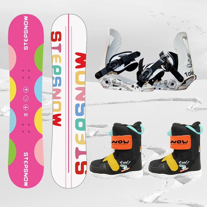camber sandwich snowboard set for beginners also for children