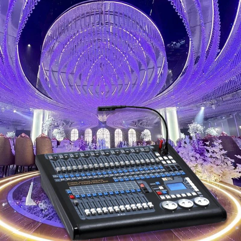 Консоль освещения сцены 1024 канальный контроллер света Dmx R20 библиотечная световая консоль поддержка RDM Artnet Midi