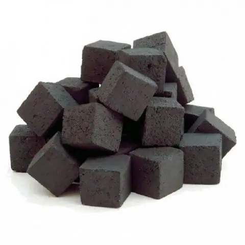 Wholesale Coconut Charcoal Shisha Charcoal Cube 72pcs per box OEM Logo Customized Box Available