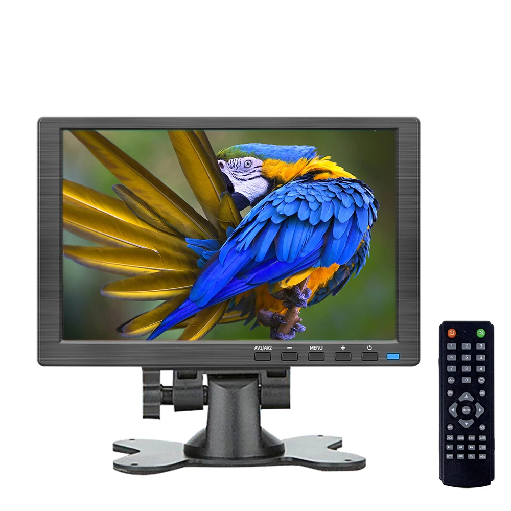10.1 inch 1920*1200 Portable PC Monitor with VGA HD-MI BNC USB for PS4 xbox Series Raspberry CCTV lcd monitors