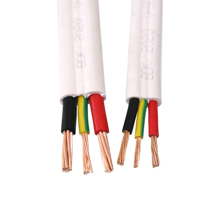 SAA Approved PVC Insulation 1.5mm2 2.5mm2 2C+E twin+earth Flat TPS Cable
