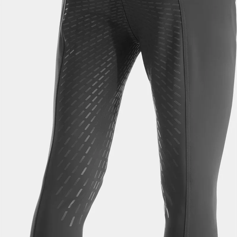 Customized Logo Man Riding Shona Denim Knee Patch Breeches Full Seat Silicone Different Sizes For Men