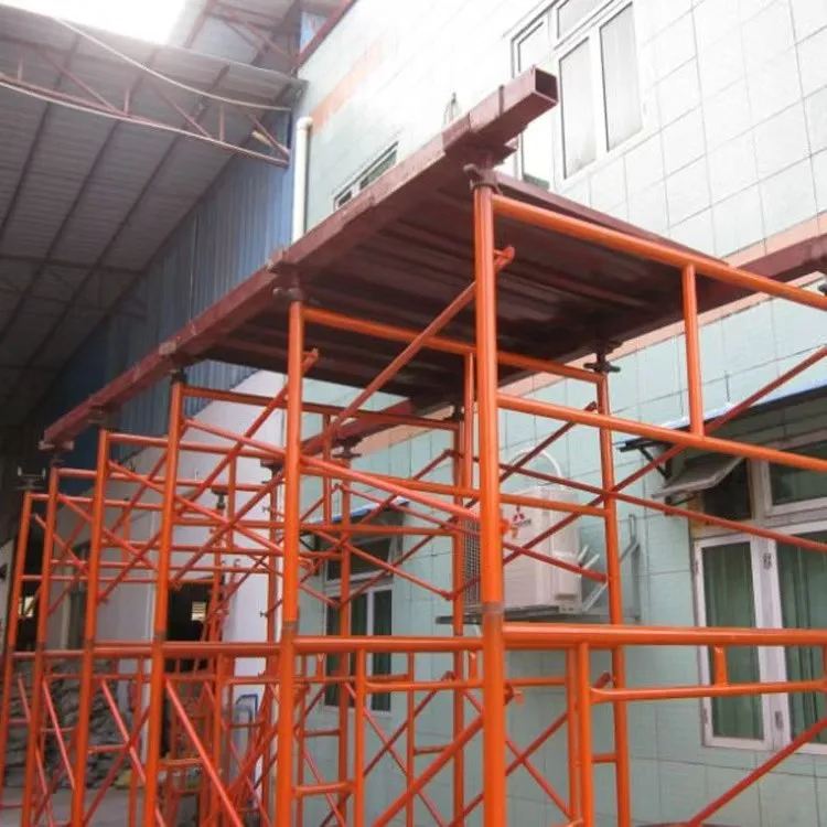 Hot selling product Petrochemical Grade Frame Scaffolding for Plant Maintenance double ladder frame scaffolding
