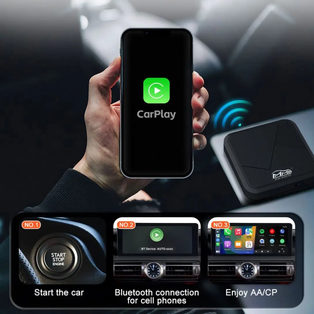 Best Price Carplay In Universal Smart Multimedia System Android Adapter Wireless Auto Electronics Car Play Ai Box Dongle