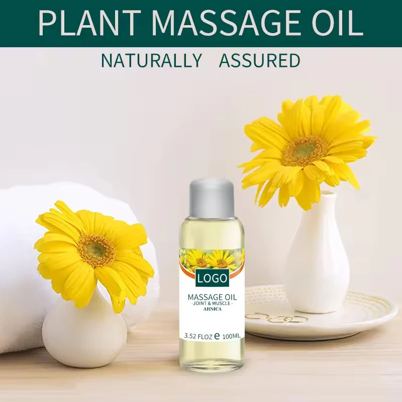 Female Massage oil Paraben-free Nourishing & Moisturizing and Arnica & Shea Butter Therapeutic Massage oil