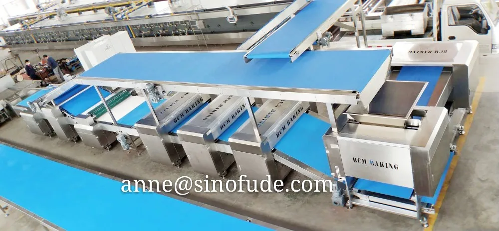Полностью автоматическая линия по производству печенья SINOFUDE
