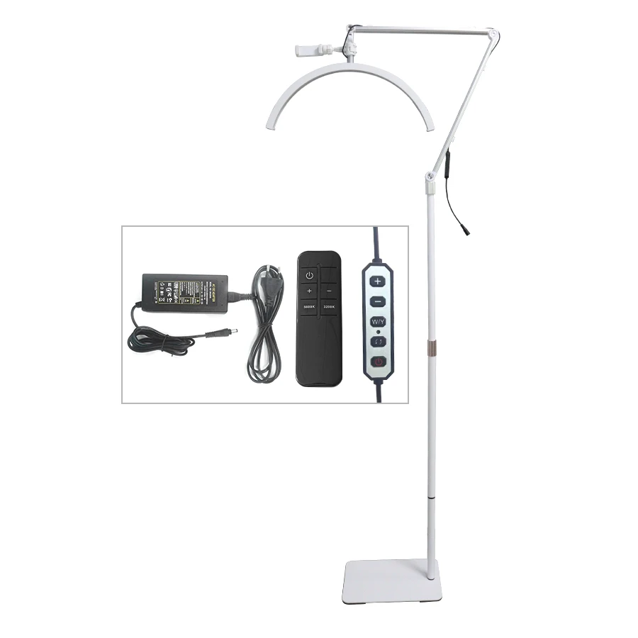 Beauty Light 36W Energy Efficient Lighting, Easy to Operate Half Moon Light Snooker Table Lamp 20-inch Aluminum Alloy LED 90 ABS