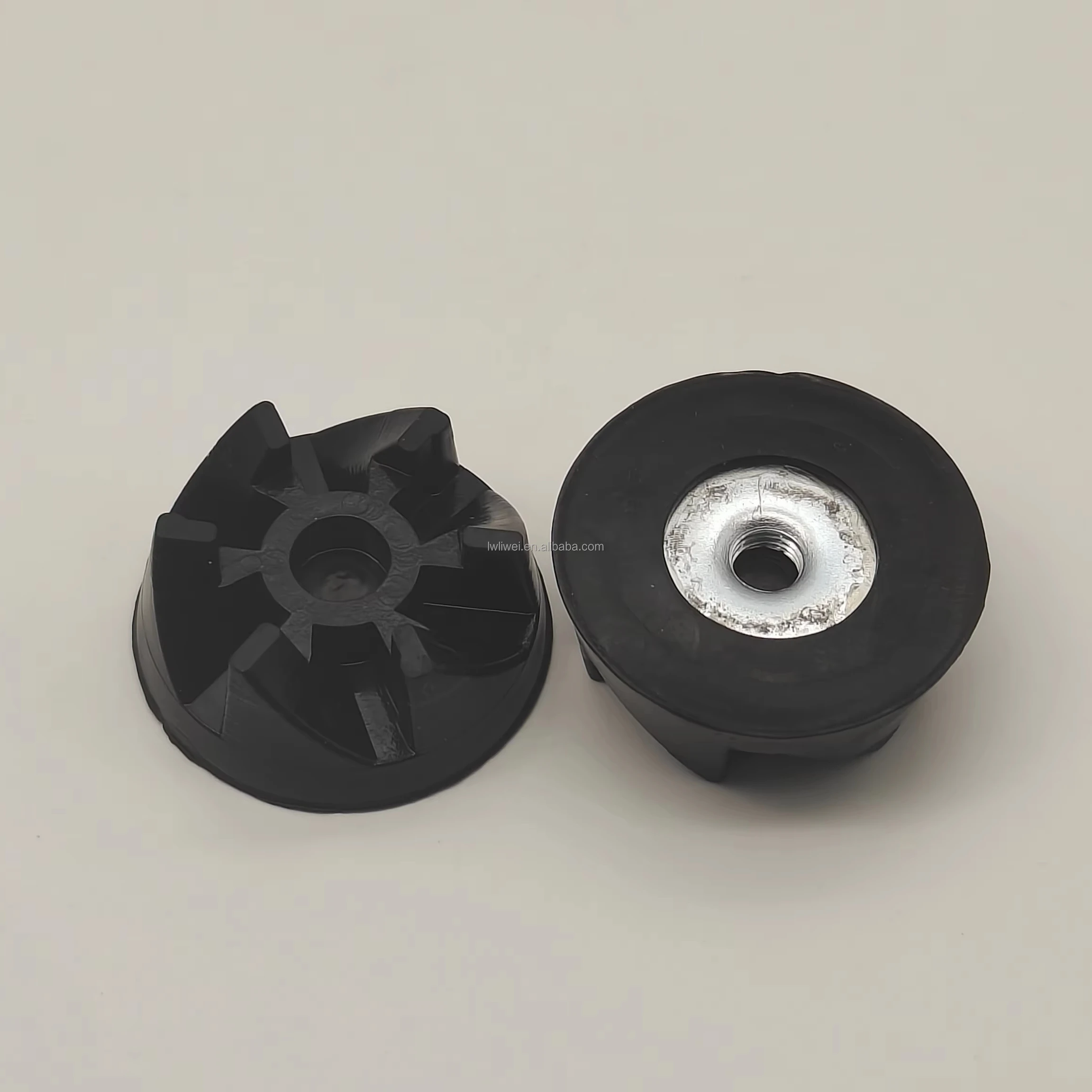 Electric Home Appliance Juicer Blender Spare Parts M6 Left Silicone Rubber Rotor Gears for Household Kitchen Blender Jar