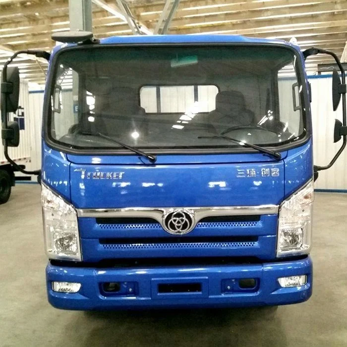 Chinese 6 ton small ethiopia cargo truck for sale in dubai