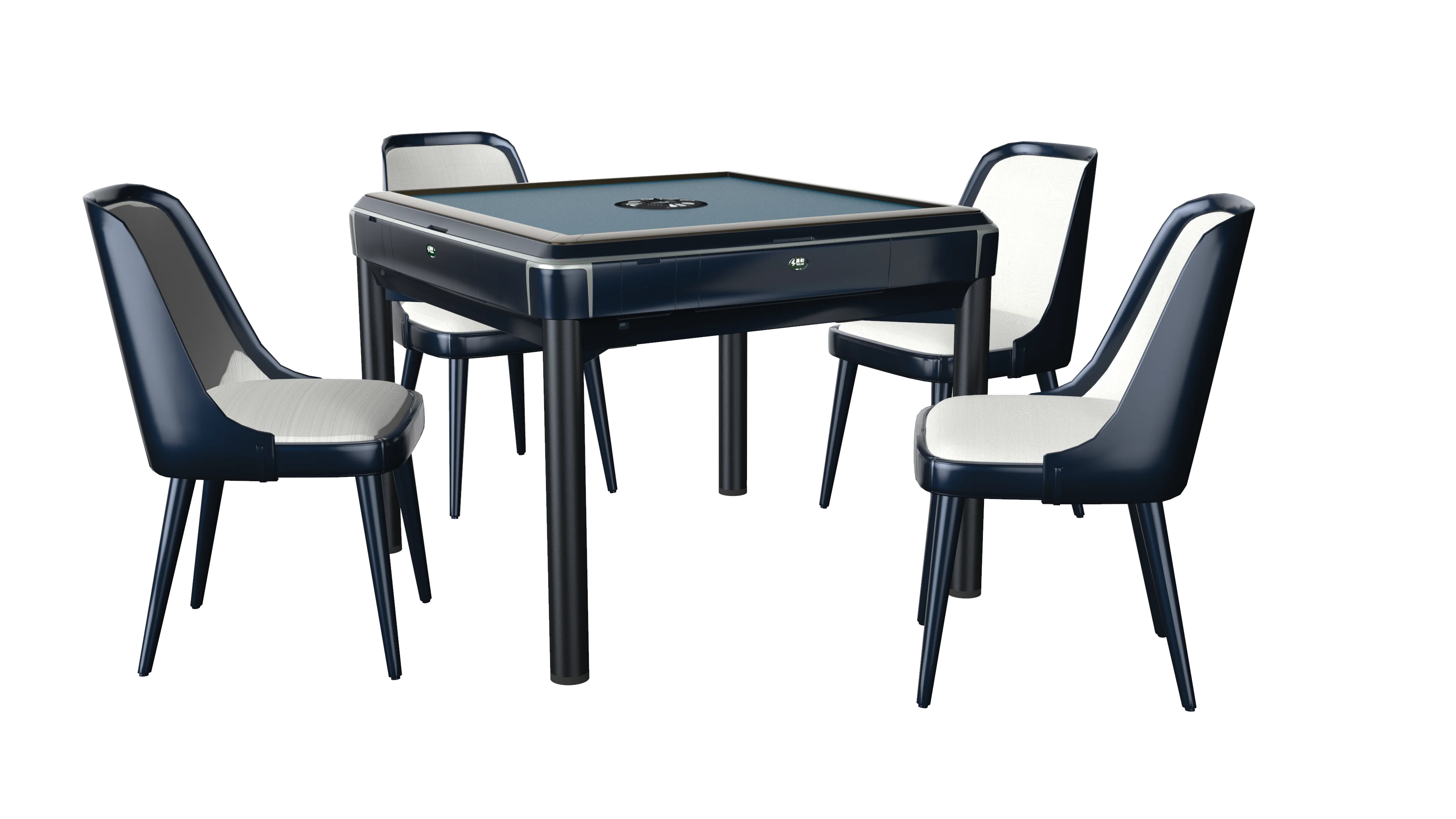 4 legs automatic mahjong machine 2 sets tiles manufacturer in China