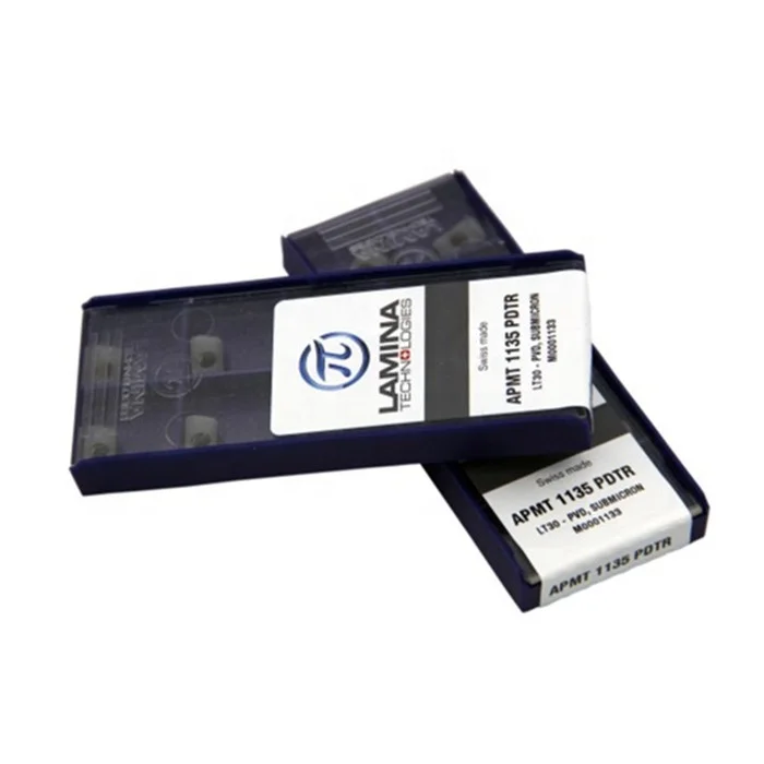 La-mina carbide milling insert APMT 1135 PDTR LT30 cutting tool