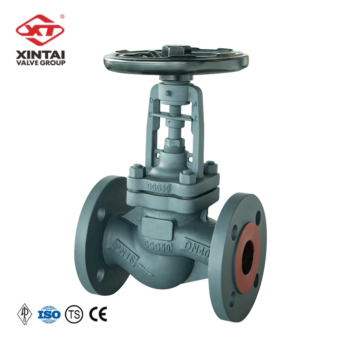 2021 низкая цена J41H-16P DN40 - DN600 ковкий чугун ручной плавающий шаровой клапан Тип DIN запорный клапан