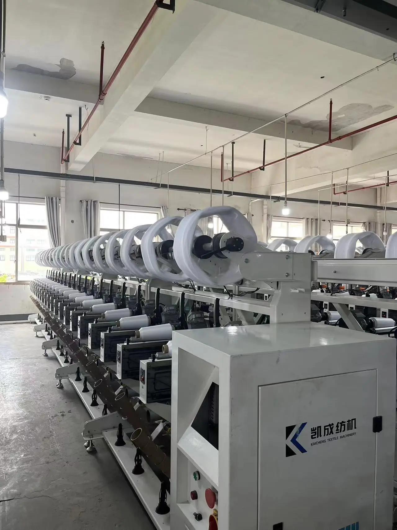 KC212A Intelligent electric sewing thread tension meter cone yarn winding machine