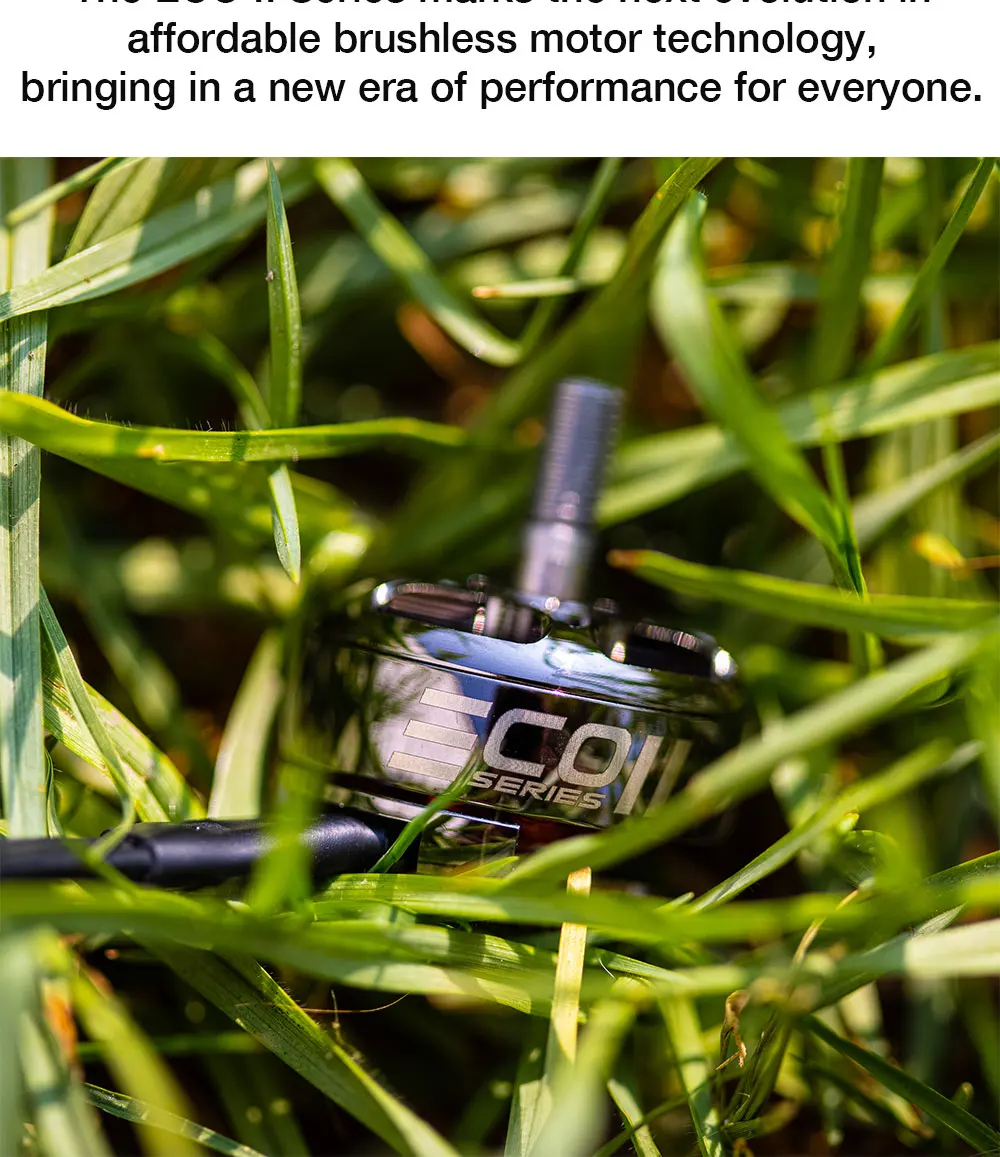 2024 New Design Official ECO II Series 2807 1300KV 1700KV 1500KV Brushless Motor for RC Drone FPV Racing