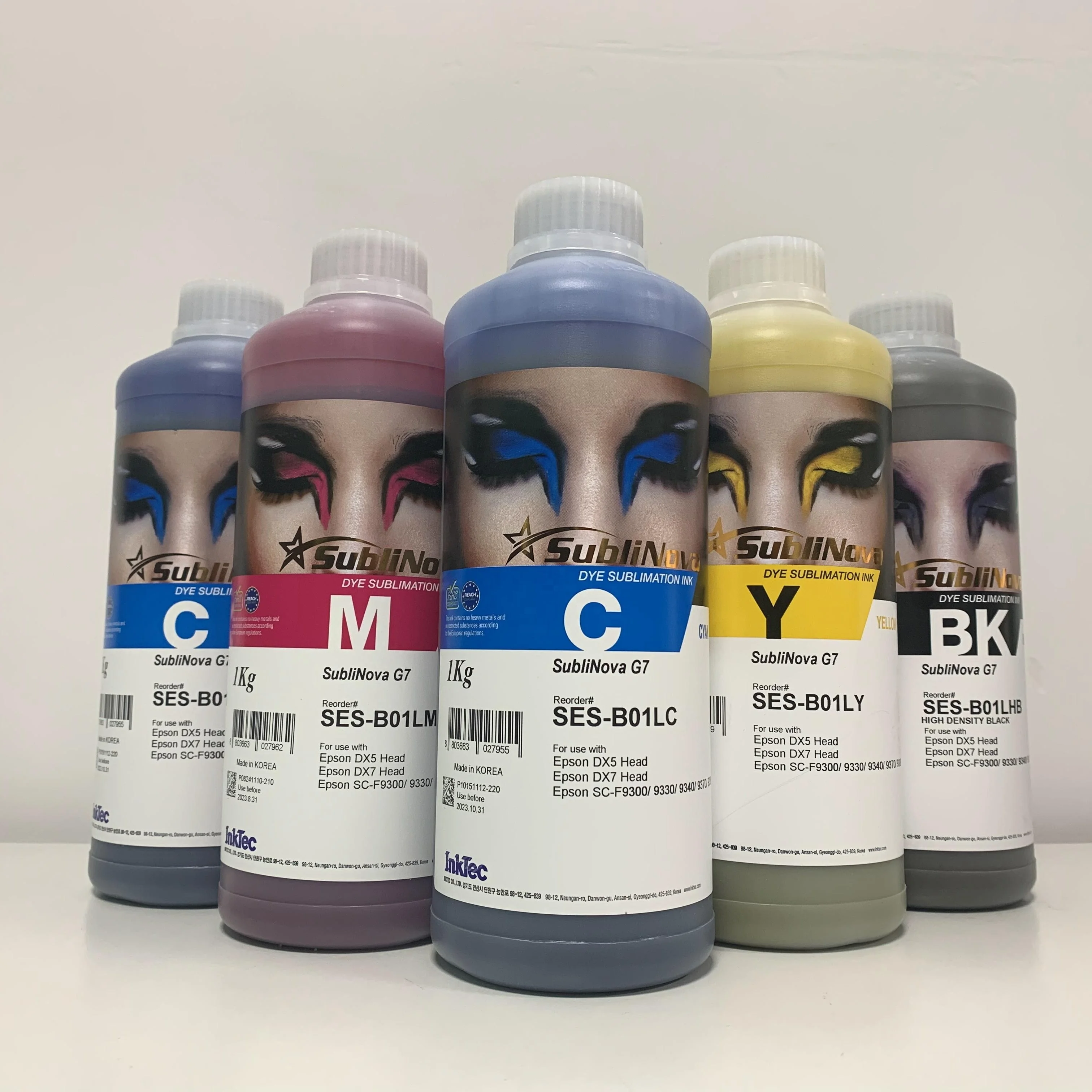 High concentration Inktec G7 SES inktec sublimation ink sublinova tinta inktec for sublimation printer