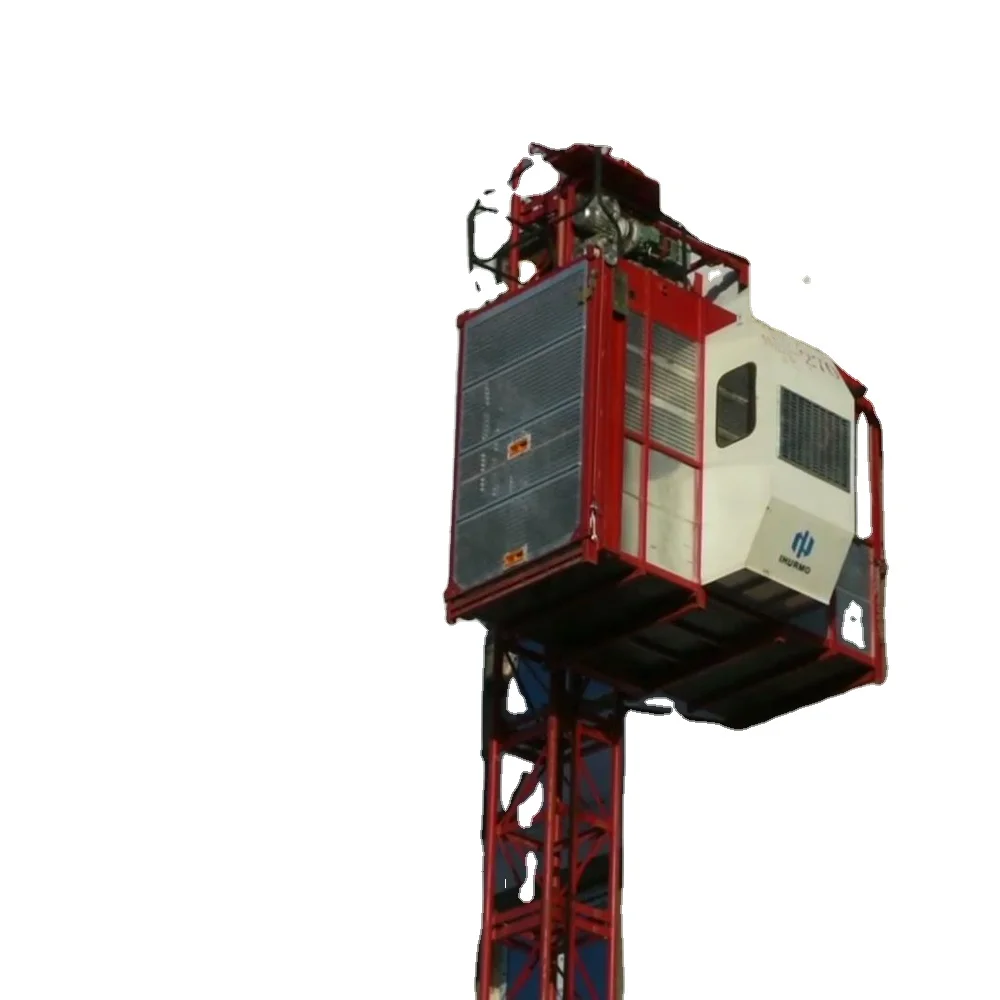 High performance SC100 SC200 building elevator construct hoist for construction use