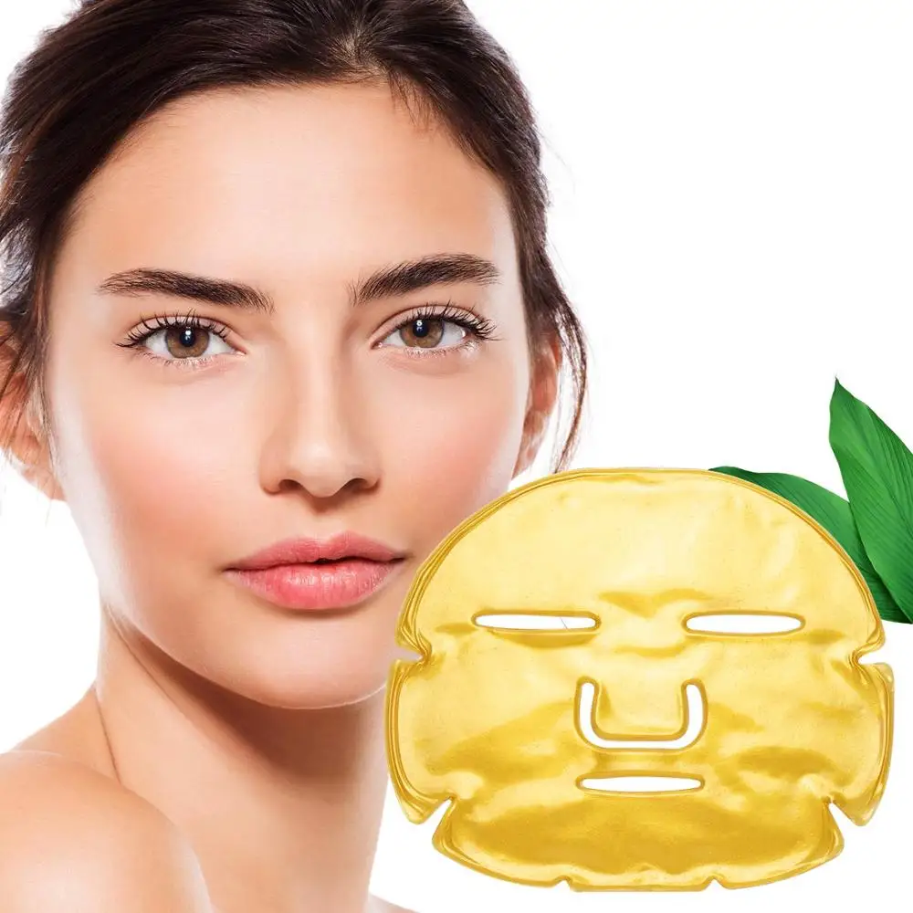 
Private Label 24K Gold Collagen Crystal Facial Mask Firming Face Gel Mask 