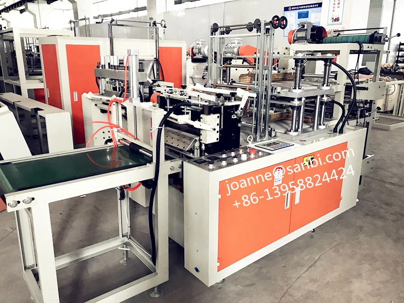 High speed Plastic disposable PE TPE CPE  Glove Making Machine