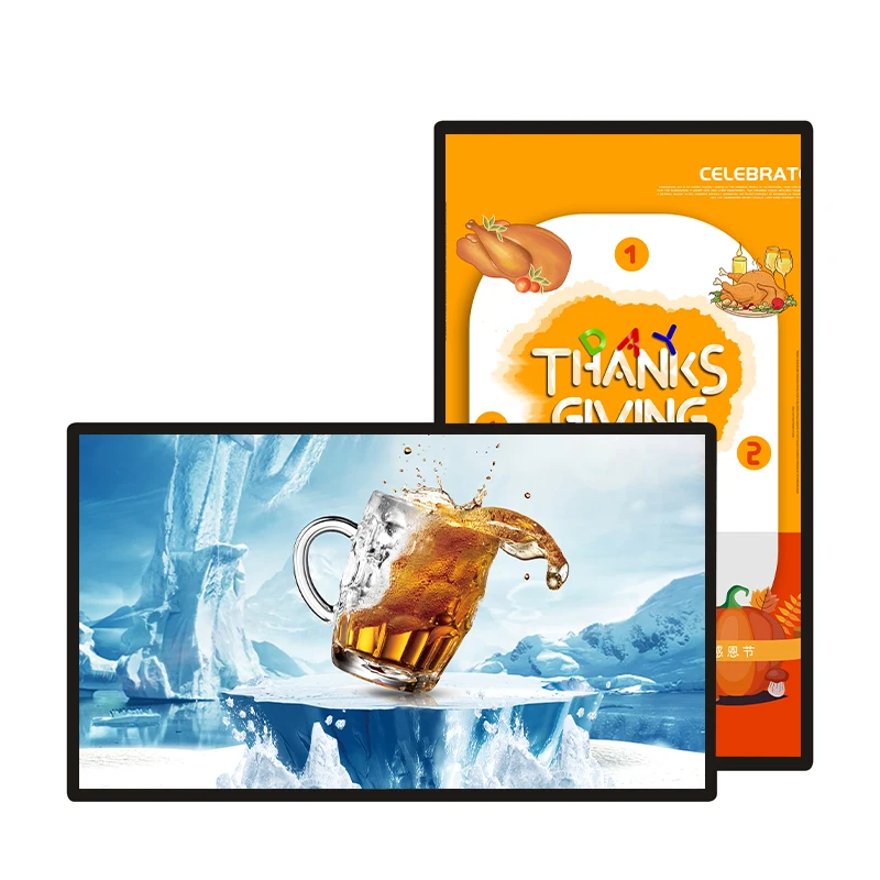 Elevator wall-mounted advertising machine ultra-high-definition picture durable and easy to install