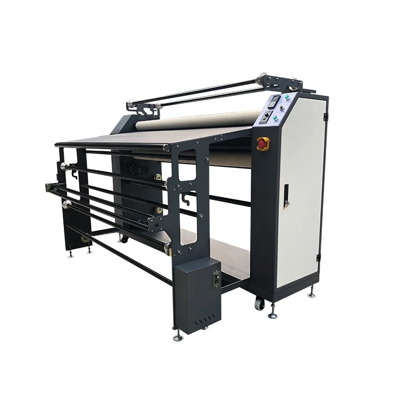 automatic fabric sublimating calender fabric printing heat press roll to roll heat press machine