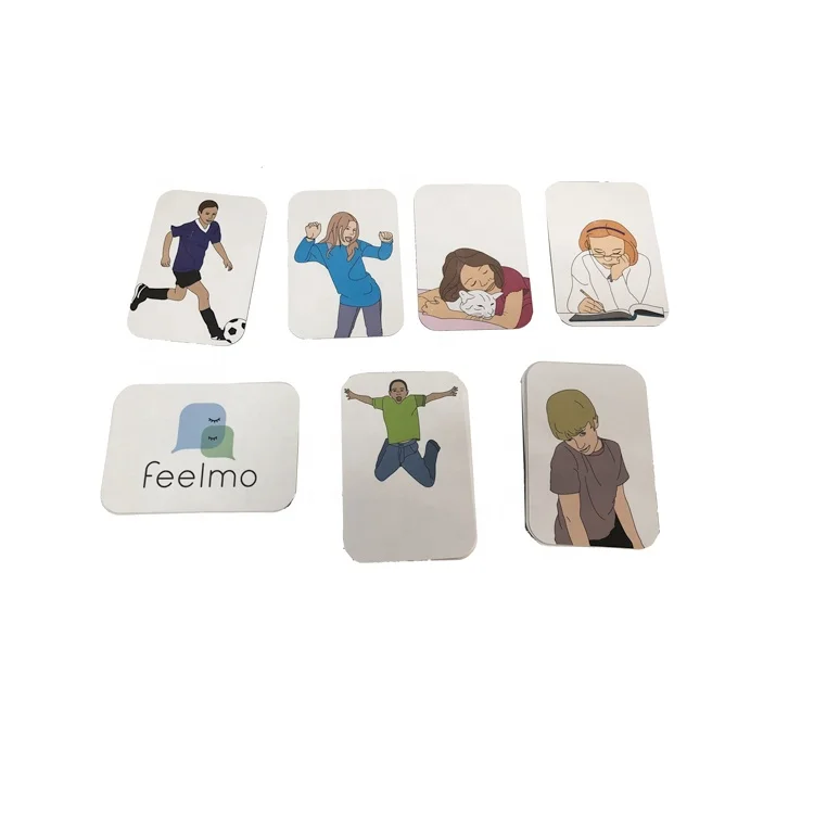  Пользовательские алфавит карты печати обучения Flashcards для