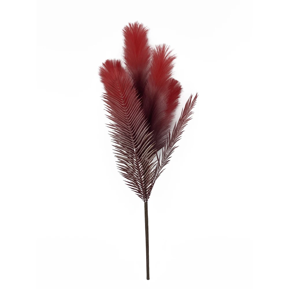 
 Искусственный цветок Pampas, украшение, американский зеленый Европа, 5 головок Феникс-хвост  