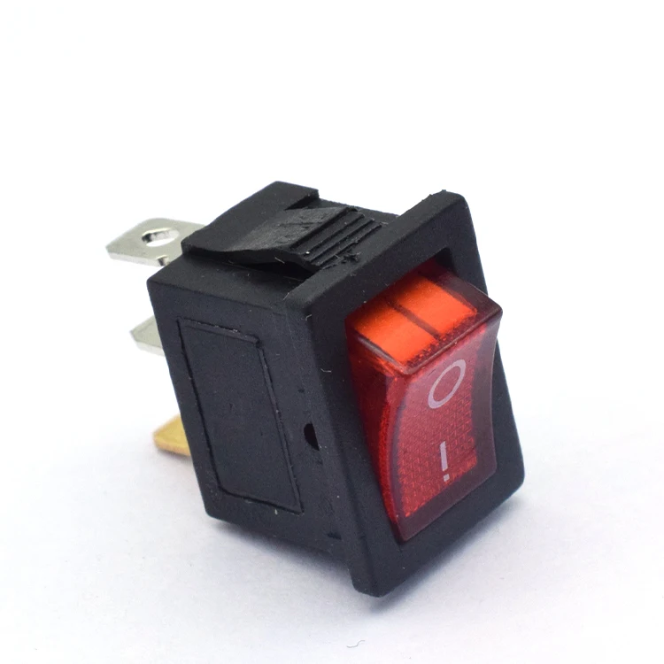 Горячая Распродажа kcd1 led 3-контактный сетевой кулисный переключатель 6A 250V 10A 125V включения выключения