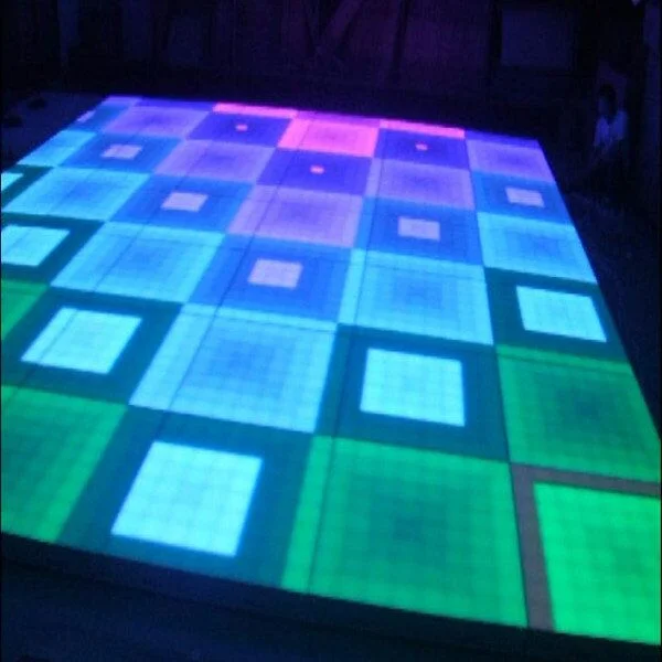 Led Dancing Led Digital Dance Floor  Interactive Dance For Dj Disco Wedding Party