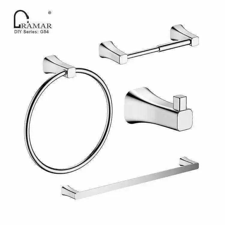 Modern Wall Mount Single Handle Cold Hot Bathroom Basin Water Mix Faucet